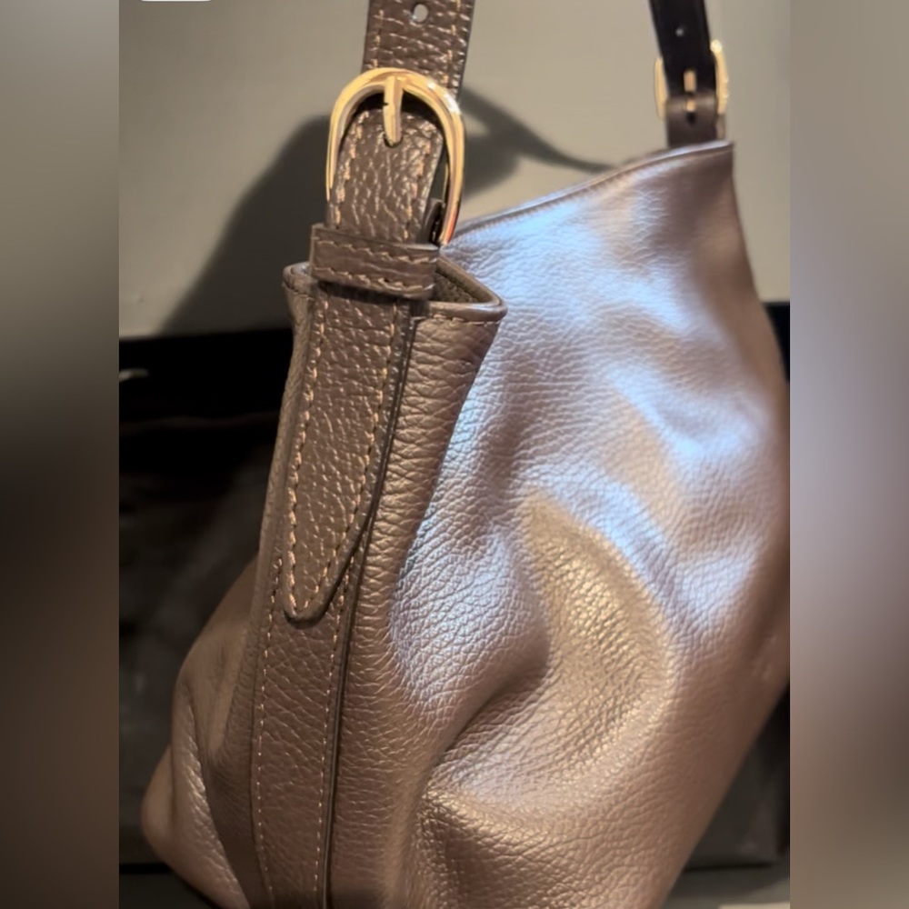 Vestirsi Eden Dark Chocolate Leather Shoulder Bag - Picture 7 of 7